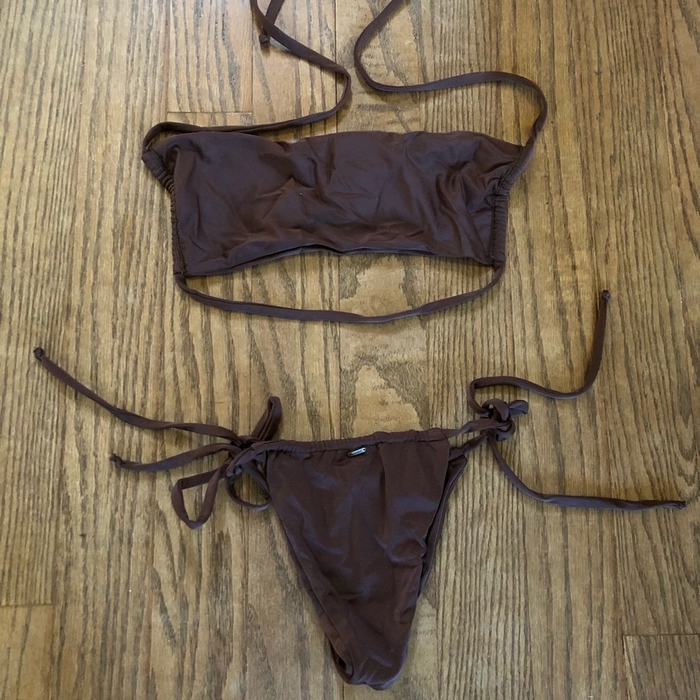 Chocolate Brown Bikini Set